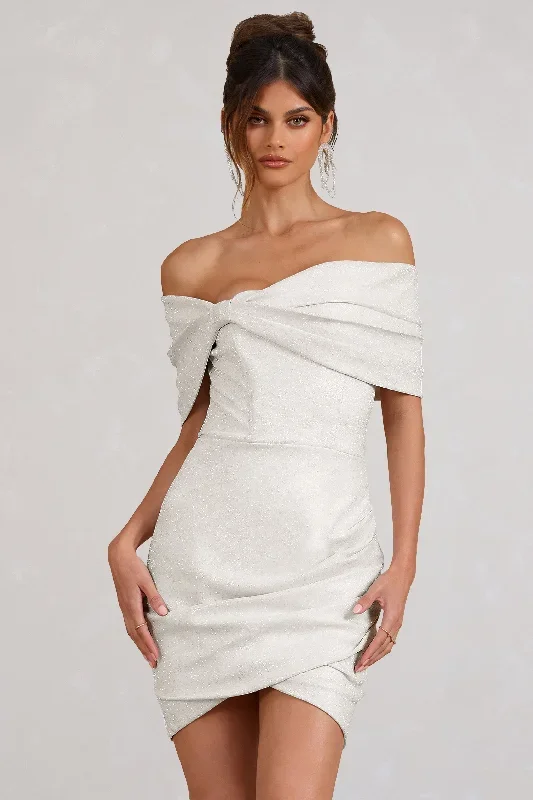 snowdrop-white-glitter-bardot-wrap-mini-dress-cl129373005