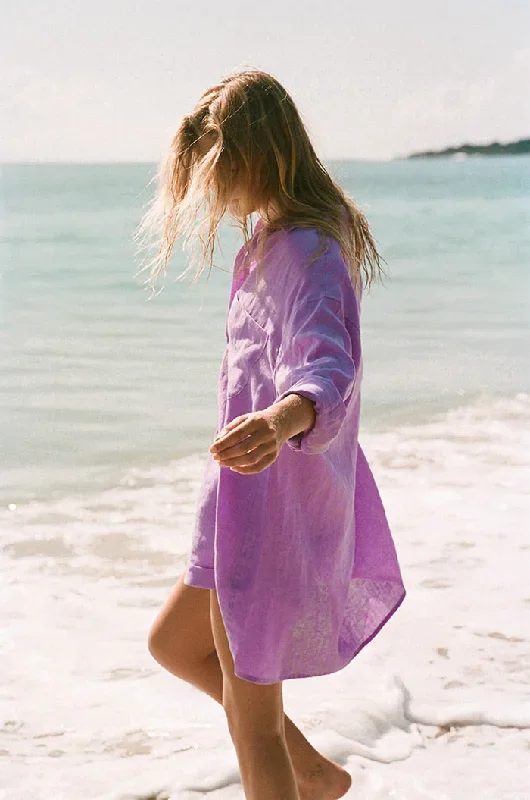 summer-shirt-dress-light-purple-linen