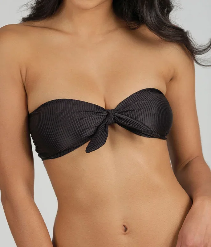 the-ribbed-bandeau-high-waist-swim-bundle-jet-black