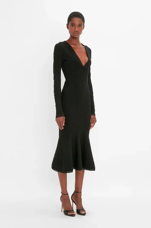 vb-body-long-sleeve-v-neck-dress-in-black