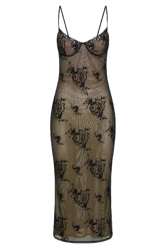 venice-embroidered-mesh-midi-dress-black