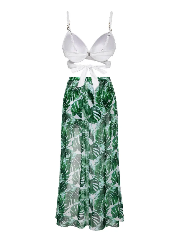 white-green-1950s-tropical-swimsuit-with-cover-up