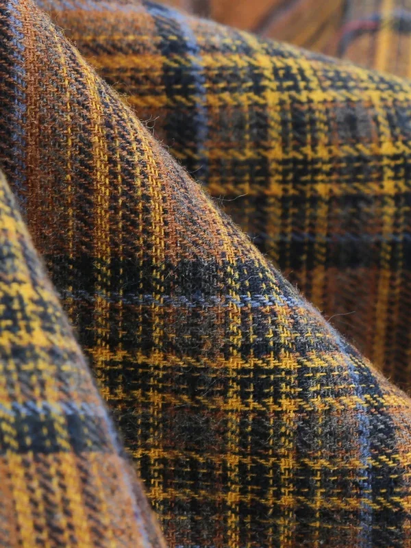 yellow-1950s-plaid-bowknot-patchwork-dress