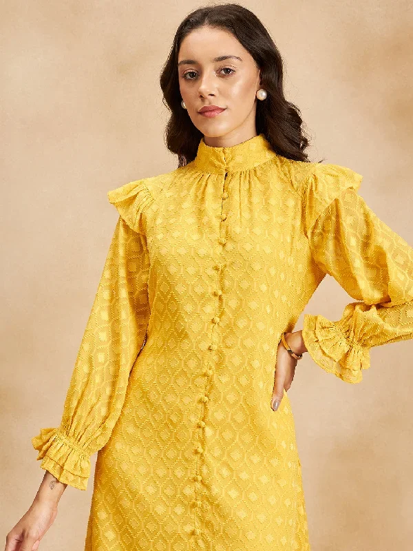 yellow-dobby-a-line-midi-dress-ff-5004