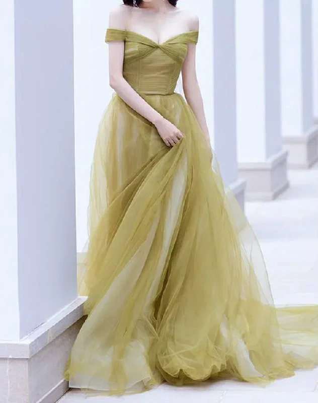 yetta-off-shoulder-back-tail-tulle-maxi-dress