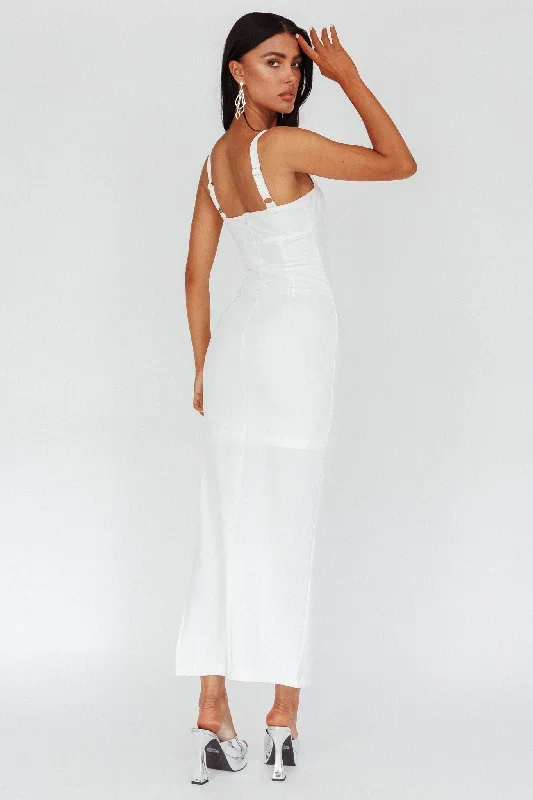 zenya-split-ruched-midi-dress-white